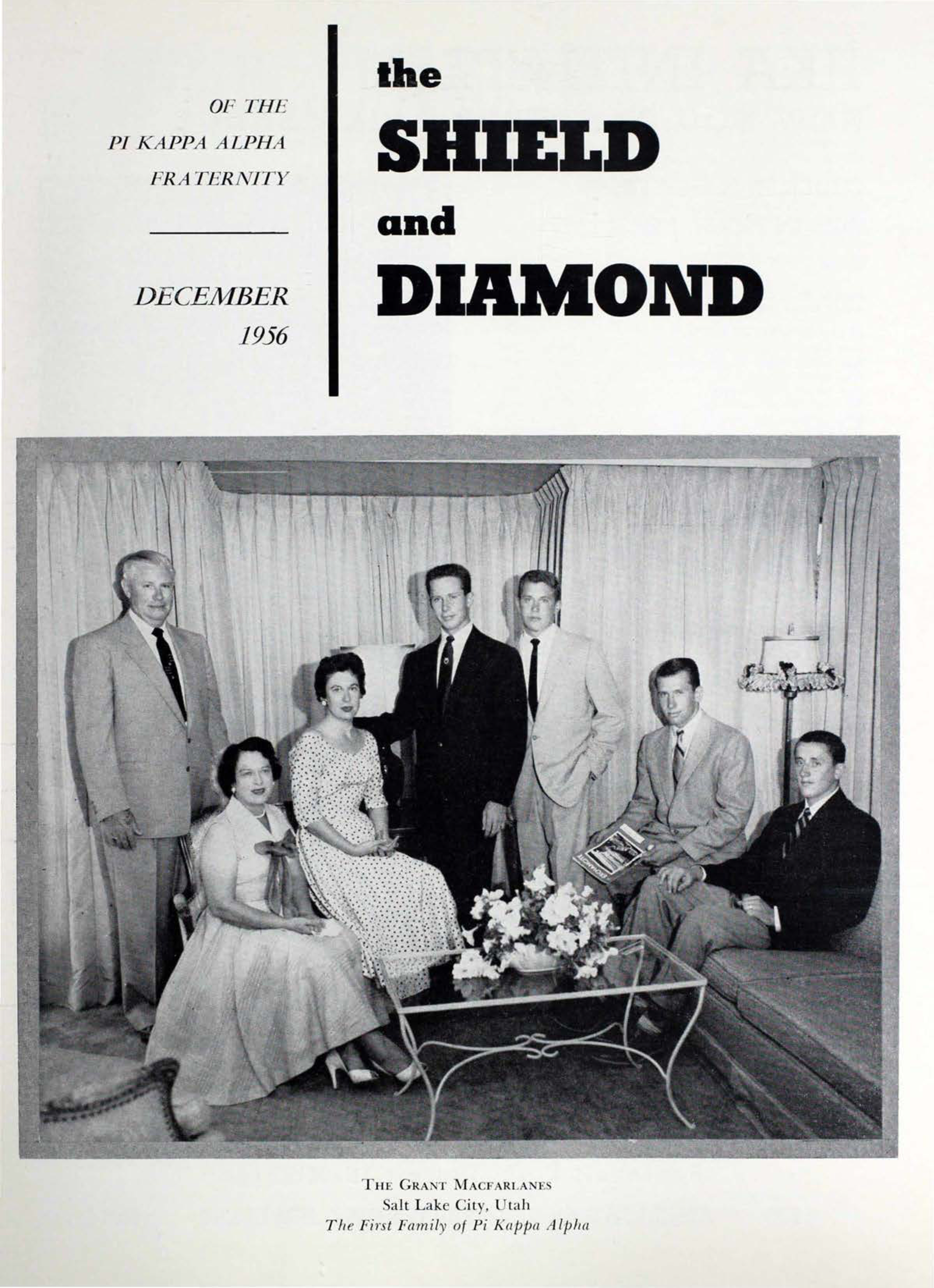 Shield and Diamond, Vol. 66, No. 2, December 1956